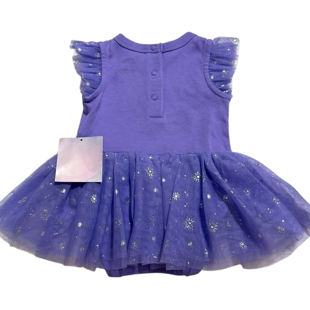 Disney 100 Minnie Mouse Purple Tutu Dress 3–6M – Walt Disney World Baby Bodysuit - Picture 3 of 6